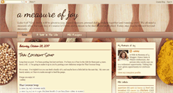 Desktop Screenshot of measureofjoy.blogspot.com