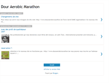 Tablet Screenshot of douraerobicmarathon.blogspot.com
