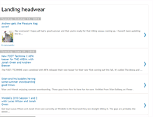 Tablet Screenshot of landingheadwear.blogspot.com