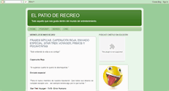Desktop Screenshot of elpatioderecreo.blogspot.com