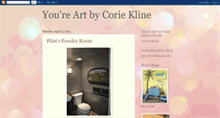 Desktop Screenshot of coriekline.blogspot.com