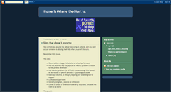 Desktop Screenshot of home-hurt.blogspot.com