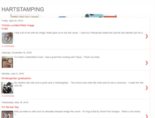 Tablet Screenshot of hartstamping.blogspot.com