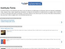 Tablet Screenshot of fenixinstitute.blogspot.com