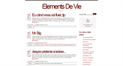 Desktop Screenshot of elementsdevie.blogspot.com