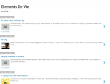 Tablet Screenshot of elementsdevie.blogspot.com