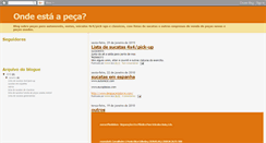 Desktop Screenshot of listadesucatas.blogspot.com