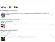 Tablet Screenshot of bellezaconvioleta.blogspot.com