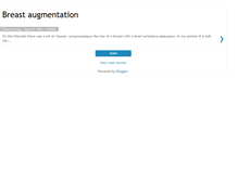 Tablet Screenshot of breasts-augmentation.blogspot.com