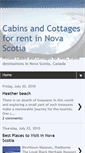 Mobile Screenshot of cottages-in-novascotia.blogspot.com