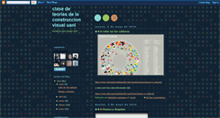 Desktop Screenshot of construccionvisualuanl.blogspot.com