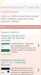 Mobile Screenshot of needantivirus2011.blogspot.com