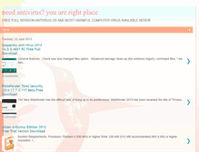 Tablet Screenshot of needantivirus2011.blogspot.com