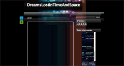 Desktop Screenshot of dreamslostintimeandspace.blogspot.com