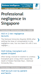 Mobile Screenshot of professionalnegligencesg.blogspot.com