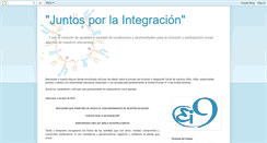 Desktop Screenshot of equipodeintegracion9.blogspot.com