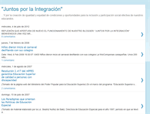 Tablet Screenshot of equipodeintegracion9.blogspot.com