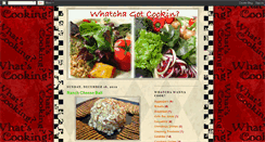 Desktop Screenshot of heywhatchagotcookin.blogspot.com