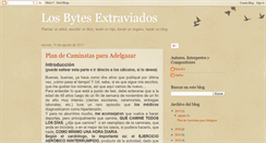 Desktop Screenshot of bytesextraviados.blogspot.com
