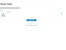 Tablet Screenshot of ponlecolor2011.blogspot.com
