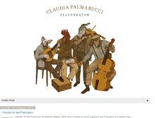 Tablet Screenshot of claudiapalmarucci.blogspot.com