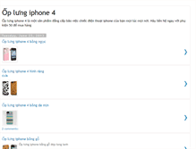 Tablet Screenshot of oplung-iphone4.blogspot.com