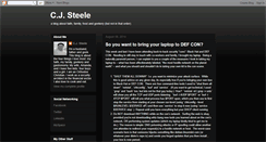 Desktop Screenshot of coreyjsteele.blogspot.com