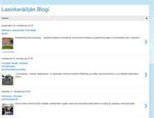 Tablet Screenshot of lasinkerailijanblogi.blogspot.com