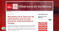 Desktop Screenshot of jsvillafranca.blogspot.com