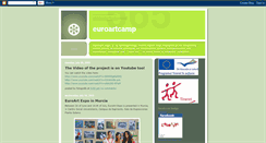 Desktop Screenshot of euroartcamp.blogspot.com