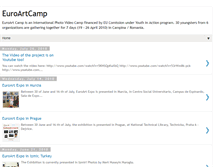Tablet Screenshot of euroartcamp.blogspot.com
