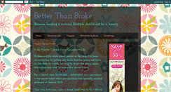 Desktop Screenshot of betterthanbroke.blogspot.com