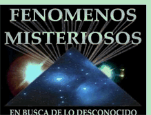 Tablet Screenshot of fenomenosmisteriosos.blogspot.com