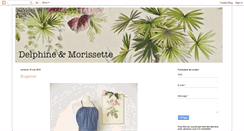 Desktop Screenshot of delphinemorissette.blogspot.com