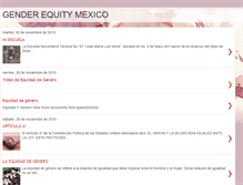 Tablet Screenshot of genderequitymexico.blogspot.com