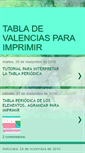 Mobile Screenshot of imprime-tabla-valencias.blogspot.com