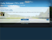Tablet Screenshot of corbywallps.blogspot.com