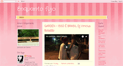 Desktop Screenshot of enquanto-fujo.blogspot.com