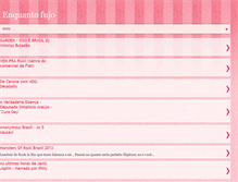 Tablet Screenshot of enquanto-fujo.blogspot.com