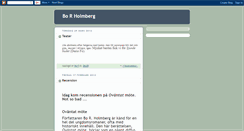 Desktop Screenshot of borholmberg.blogspot.com