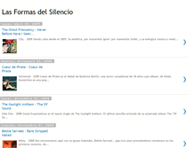 Tablet Screenshot of lasformasdelsilencio.blogspot.com