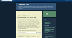 Desktop Screenshot of ebookspot.blogspot.com