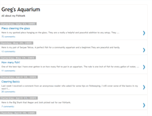 Tablet Screenshot of gregsaquarium.blogspot.com