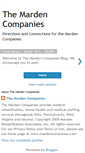 Mobile Screenshot of mardencompanies.blogspot.com