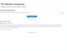 Tablet Screenshot of mardencompanies.blogspot.com