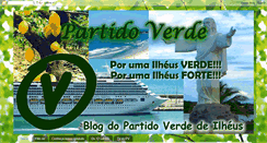 Desktop Screenshot of partidoverde43ilheus.blogspot.com