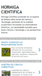 Mobile Screenshot of hormigacientificaamiga.blogspot.com