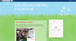 Desktop Screenshot of lesgranotesdelpalmerar.blogspot.com