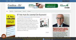 Desktop Screenshot of creditosenelsalvador.blogspot.com