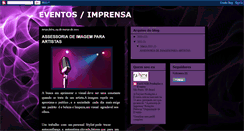 Desktop Screenshot of fasynereventos-imprensa.blogspot.com